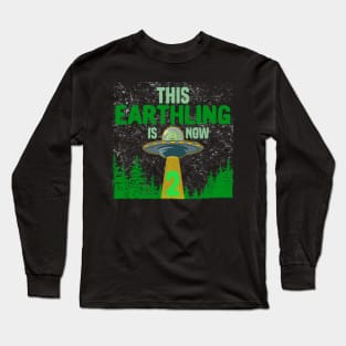 This Earthling Is Now 2 Years Old Long Sleeve T-Shirt